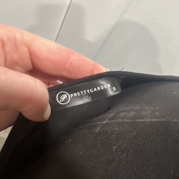 Pretty Garden Black Dress Sz Small, Business, Classic, POCKETS - Picture 8 of 8